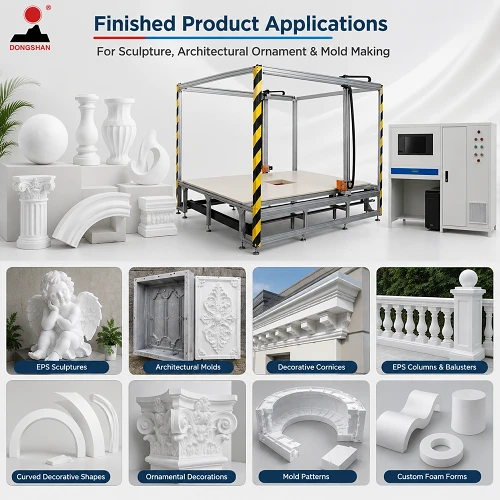 3D CNC EPS Foam Cutter high quality